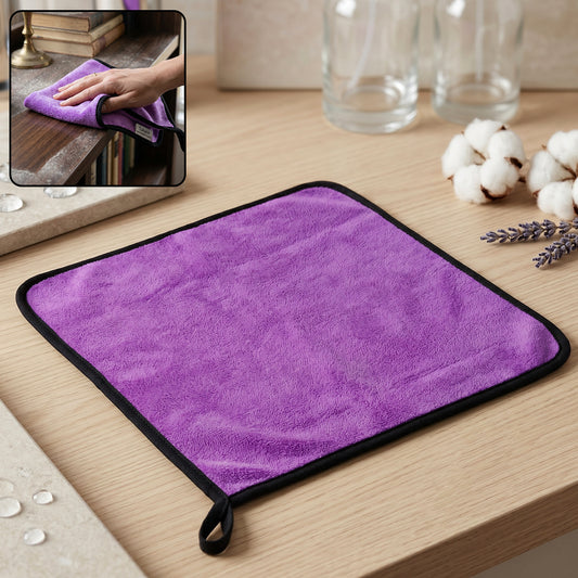 Multipurpose Cleaning Cloth Towel 40x40cm Microfiber Duster For Kitchen Home (1 Pc)