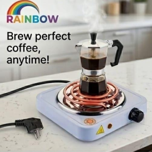 500W Electric Charcoal Heater for Hookah & Shisha – Fast Heating Coal Burner Hot Plate for BBQ & Coffee